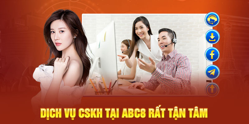 Dịch vụ chăm sóc khách hàng tại ABC8 rất tận tâm